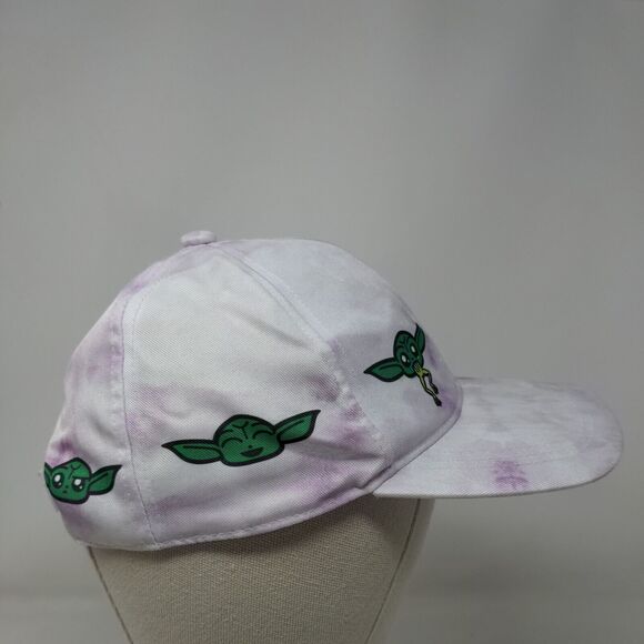 Baby Yoda Grogu Strapback Hat Multicolor One Size Tie Dye Star Wars - Picture 4 of 9